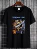 MORGANA LEFAY Sanctified T-Shirt Short Sleeve Cotton Black Men S To 5XL MD1339 Stretched Graphic Slightly Comfortable Top For Everyday Wear Casual_viptrois.com