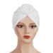 Thickened Elastic Flower Headscarf Hat - Ethnic Style Twisted Warm Hat (Fashionable & Versatile, European & American Design, Winter Headwear)_viptrois.com