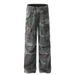 Men's Clothing Camouflage Paratrooper Overalls Men And Women Loose Retro Hip Hop Trendy Straight Wide Leg Casual Pants_viptrois.com