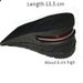Height Increasing Insoles Air Cushion Men's And Women's Styles Half Pad Three Layer Invisible Inner Height Increasing Insoles Adjustable_viptrois.com
