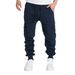 Autumn And Winter Fleece Men's Casual Workwear Pants, Men's Multi-pocket Pants, Plus-size Sporty Casual Long Pants For Men_viptrois.com