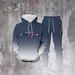 3D Digital Printing Hooded Sweater Suit Hooded Couple Outfit_viptrois.com