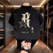 Men's Clothing Casual Business Lapel Shirt Top Loose Trendy Short Sleeved T Shirt_viptrois.com