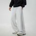 Side Stitching Design Straight Casual Pants Men's Autumn New Heavy Loose Drape Trousers Trendy Brand Sports Sweatpants_viptrois.com