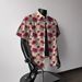 New 2026 Ice Silk Beach Flower Shirt Short Sleeve Men's Summer Beach Vacation Men's Clothing_viptrois.com
