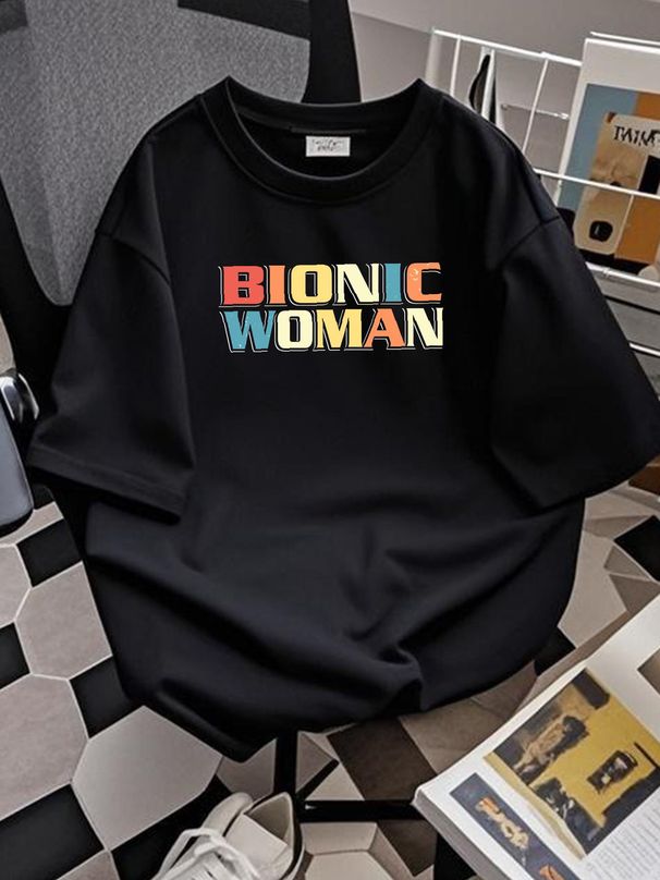 Bionic Wo - Get Well Hip Replacement Surgery Recovery T-Shirt Comfortable Streetwear Slightly Fashion Top For Everyday Wear Homme Breathable_viptrois.com