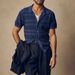 Men's New Jacquard Business Polo Shirt Knitted Short Sleeved Cardigan_viptrois.com