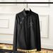 Men's Clothing Long Sleeved Shirt Trendy Star Pattern Fashionable Casual Top For Men Premium Embroidered Shirt Long Sleeve For Formal & Casual_viptrois.com
