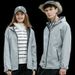 Unisex Waterproof Windbreaker Jacket – Lightweight Hooded Raincoat For Hiking & Urban Wear (Men's/Women's Blue/Navy/Black/Light Grey/Dark Grey)_viptrois.com