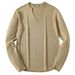 Loom Cross-Border Men's European American Spring And Autumn Thin Pullover Knitted Fashion Solid Color Long Sleeve Base Shirt_viptrois.com