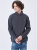 K Velvet Half Zip Hoodie, Loose Sweater, Long Sleeved, No Perm, Warm Men's Clothing_viptrois.com