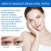 EELHOE Gentle Makeup Remover Wipes Deep cleansing facial eye lip makeup remover wipes that are gentle, refreshing and non-irritating_viptrois.com