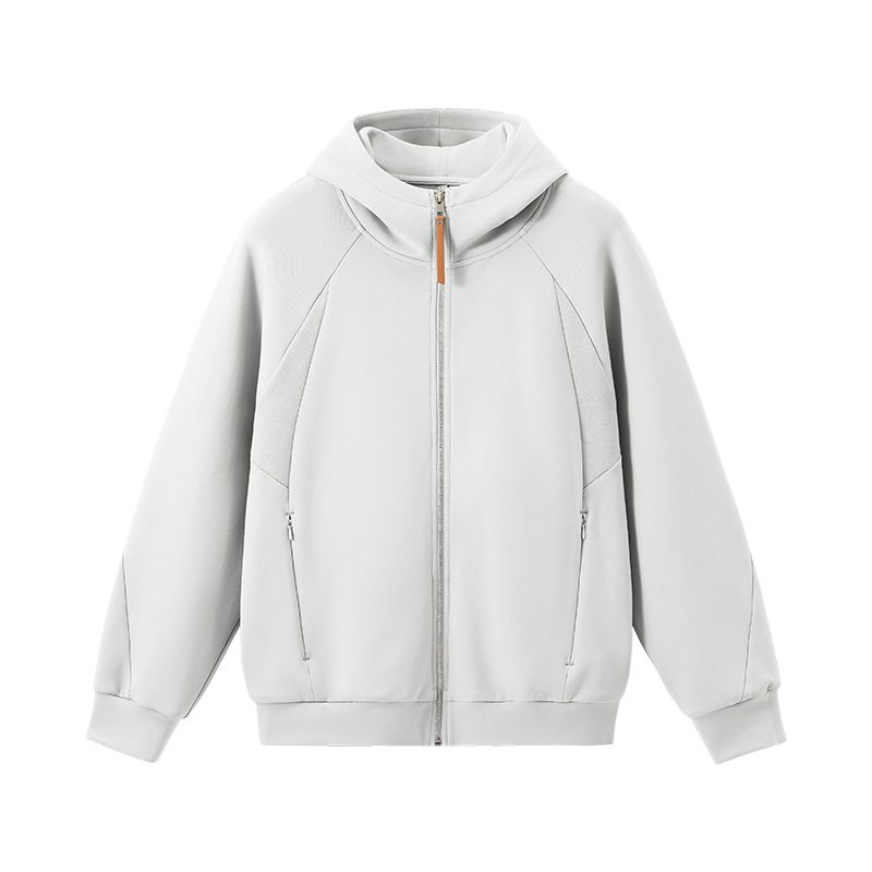 elly Zip-Up Hoodie - Lightweight Stretchable Pullover For Active Lifestyle, Breathable Cotton Blend With Sporty Silhouette_viptrois.com