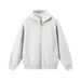 elly Zip-Up Hoodie - Lightweight Stretchable Pullover For Active Lifestyle, Breathable Cotton Blend With Sporty Silhouette_viptrois.com
