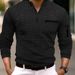 Nordmann Cross-Border Spring And Autumn Men's Checkered With Arm Zipper Sports Polo Shirt_viptrois.com