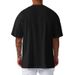 Foreign Trade Cross-border Fitness Short Sleeve Super Large Size Oversize Fitness Clothes Quick-Drying Mesh Large Mesh T-Shirt Crew Neck Tide_viptrois.com