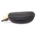 Large Pure Black Sunglasses Case Zipper EV Box Anti Pressure Anti Fall And Anti Wear Glasses Case With Hook Can Be Customized_viptrois.com