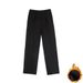 Men's Clothing Loose Drape Trousers Men Straight Autumn And Winter Small Suit Pants Men Plus Velvet Wide Leg Casual Trousers Trousers_viptrois.com
