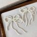 Elegant Pearl Bow Shoe Clips With Tassels & Rhinestones - Fashionable Korean-Style Shoe Accessories For Women_viptrois.com