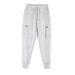 Men's Clothing New autumn multi pocket large size men's workwear cropped trousers sports leisure daily outdoor running training wear_viptrois.com