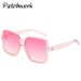 The New Trend Of Large Frame Sunglasses In Europe And The United States Wind Ladies Sunglasses Glasses Men_viptrois.com