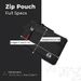 RFID Blocking Minimalist Travel Wallet With Keychain - Compact & Secure X-Pac Nylon Money Organizer For Men And Women (Multiple Colors Available)_viptrois.com