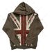 Rice-shaped Frame Zipper Y2K Gothic Hip-hop Hoodie Harajuku Sweatshirt Outerwear Hot Sale_viptrois.com