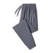 Men's Clothing 7XL Plus Size Pants Summer Cropped Jogger Sports Pants With Cuffs New_viptrois.com