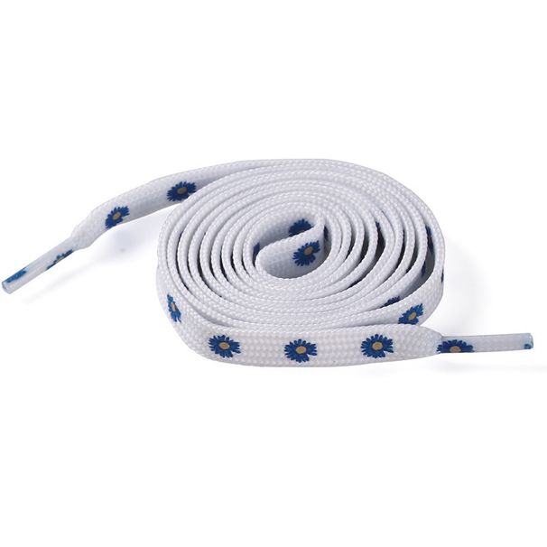 Shoe Accessories 8mm creative colorful cotton flat shoelaces suitable for canvas shoes, white shoes,high top shoes_viptrois.com