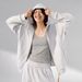 elly Zip-Up Hoodie - Lightweight Stretchable Pullover For Active Lifestyle, Breathable Cotton Blend With Sporty Silhouette_viptrois.com