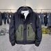 Men's Clothing Men's Premium Workwear Hooded Color-Block Jacket With Pockets - Waterproof Windbreaker For Youth & Casual Wear_viptrois.com