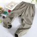Mother & Kids quick-drying sweatpants thin medium and large children's spring and summer pants 2023 boys and girls anti-mosquito pants casual trousers_viptrois.com