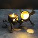 New Hand Atmosphere Decoration Props Skull Foot Night Light Halloween Candle Lamp_viptrois.com