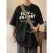 American Streetwear Brand Short-sleeved T-shirt Men's New Summer Style Cool, Loose And Trendy Half-sleeved Top Garment_viptrois.com