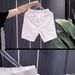 Casual Shorts For Men, Summer, Thin, Trendy Brand, High-end, Simple And Sporty, 4/5 Cropped Pants For Men_viptrois.com