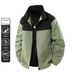 Men's Stand Collar Jacket Lightweight Windproof Casual Zipper Outerwear For Spring Autumn Fashion Slim Fit Streetwear Coat_viptrois.com