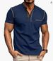 2026 Men's Henry Long-Sleeved Short-Sleeved Moisture-Wicking Breathable Loose-Fitting Comfortable Micro-elastic T-Shirt_viptrois.com