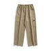 Men's Clothing Men's Wear Workwear Casual Pants Men Spring New Loose Straight Textured Stitching Long Pants_viptrois.com