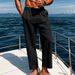 Cross-Border Cotton Linen In-Stock Plus Size Men's Breathable Sweat-Absorbent Solid Color Long Basic Style Casual_viptrois.com