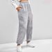 Men's Clothing High Waist Solid Color Sweatpants Drawstring Loose Pants Fashion Sports Pants_viptrois.com
