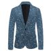 CT Velvet Gold Foil Trim Suit For Singers, Hosts, Choir MCs, Stage Performance Tuxedos_viptrois.com