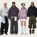 Men's Cropped Hooded Sweatshirt With Raglan Sleeves - Winter Fleece-Lined Pullover, Relaxed Fit, Eggshell Fleece Lining, Casual Streetwear For Youth_viptrois.com