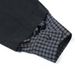 Two-Piece Plaid Patchwork Sweatshirt Niche Paint Splatter Double Layer Turn-Down Collar Pullover Long Sleeve Shirt_viptrois.com