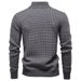 Men's Thickened Sweater Men's Semi-Zipper Stand-Up Collar Business Casual Sweater Men's_viptrois.com