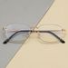 New Eyeglass Frames Men Anti Blue Business Metal Square Flat Mirror Ultra Light Comfortable To Wear Fashion Glasses_viptrois.com