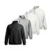 Japanese Style Oversized High Neck Zip-Up Unisex Sweatshirt - Trendy Casual Pullover For Men & Women_viptrois.com