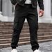 Men’s Multi-Pocket Cargo Pants – Slim Fit Outdoor Overalls, Trendy & Functional (Khaki, Black, Army Green, Sizes S-XXXL)_viptrois.com