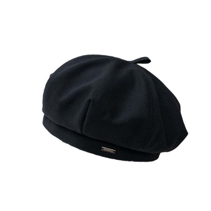 Zhao Lusi Same Style For Women, Autumn And Winter Thin Beret Hat, Face Slimming, Ins Internet Celebrity Artist Hat_viptrois.com