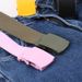 Korean version nylon casual couple canvas unisex belt for men and women_viptrois.com