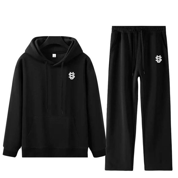 Men's Clothing American Retro Style High-street Sports Jacket, Casual Loose And Simple Hoodie, New Autumn And Winter Style._viptrois.com